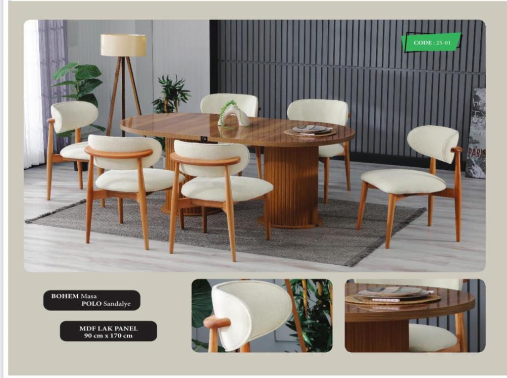 Van yemek masası setleri - Doğan Mobilya